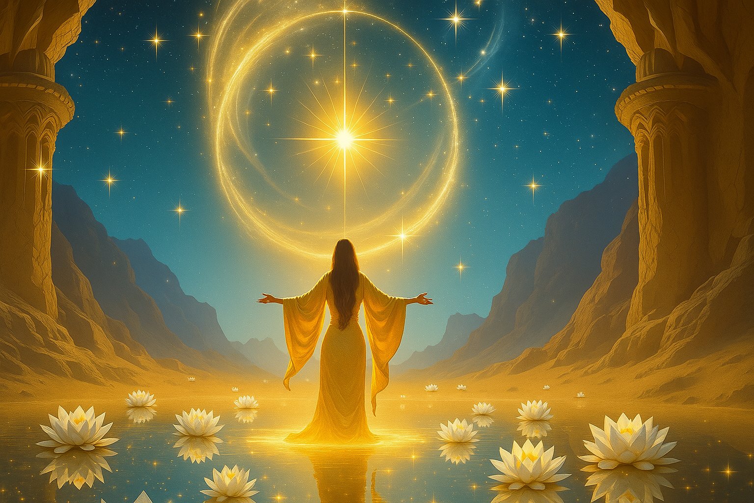 Magical desert reflection optimized